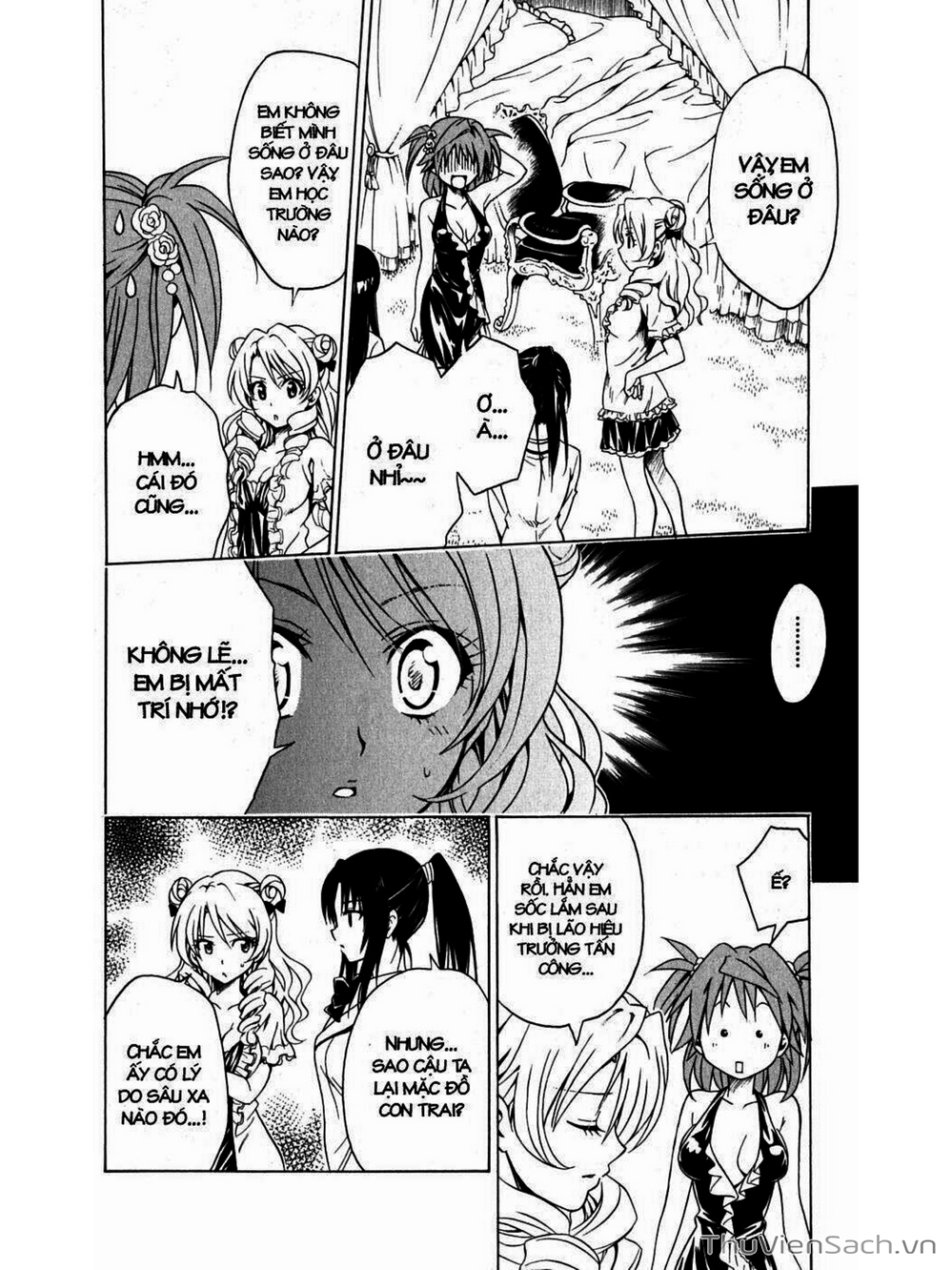 Truyện Tranh Bóng Tối Hoàng Kim - To Love Ru Darkness trang 8