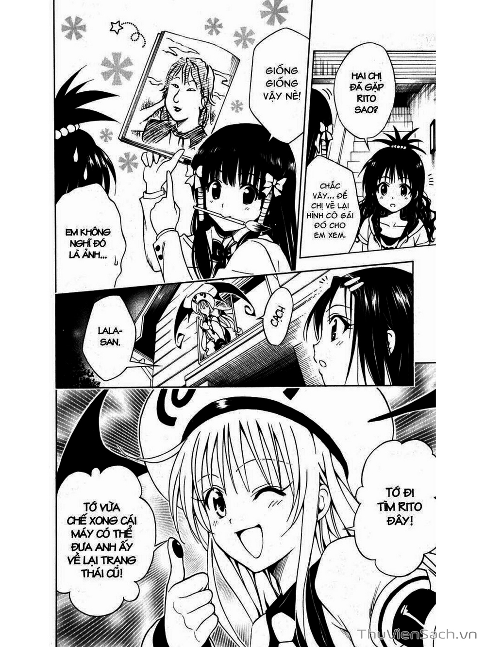 Truyện Tranh Bóng Tối Hoàng Kim - To Love Ru Darkness trang 8
