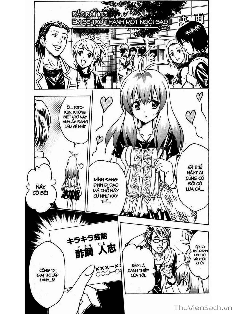 Truyện Tranh Bóng Tối Hoàng Kim - To Love Ru Darkness trang 8