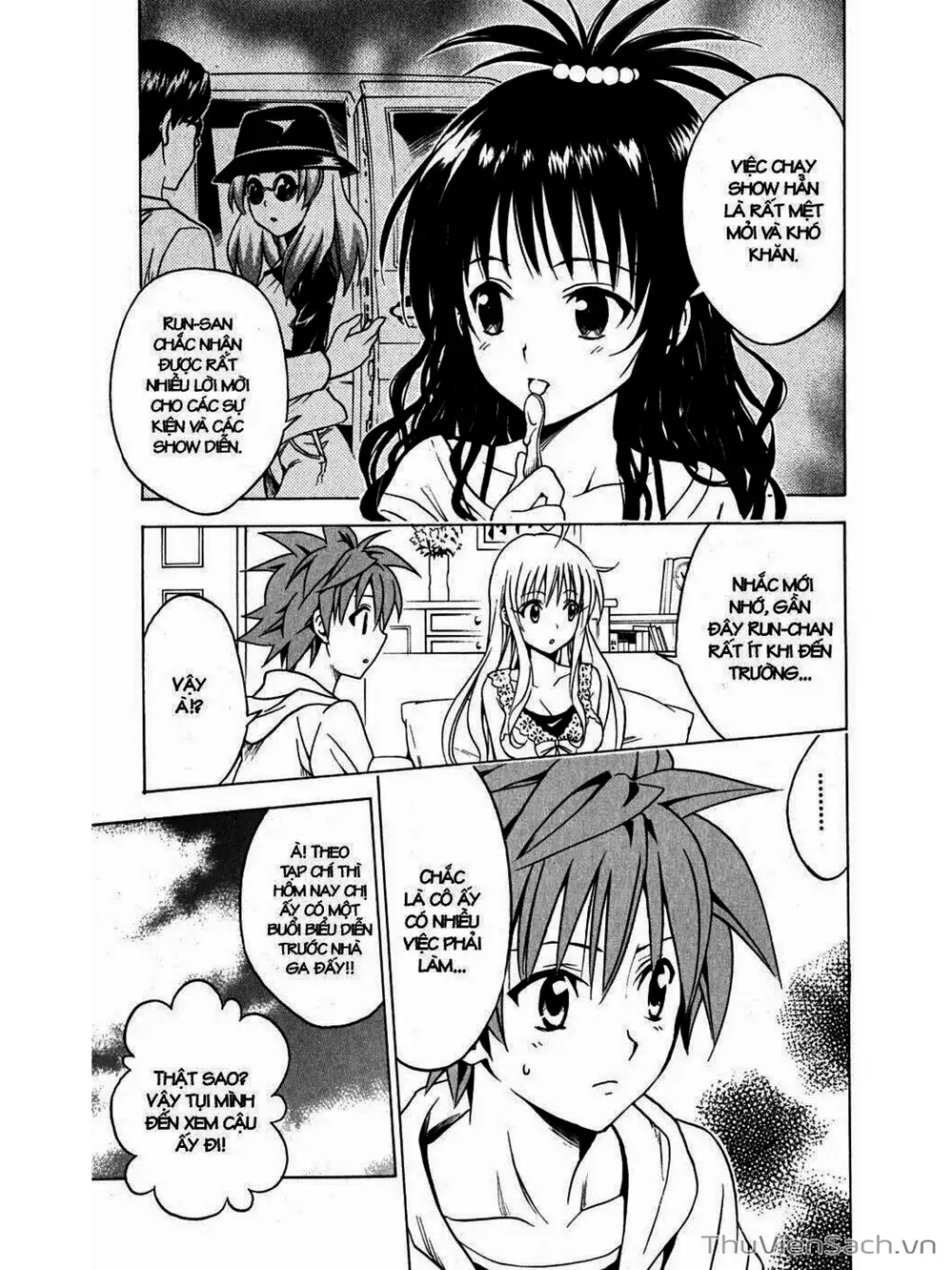 Truyện Tranh Bóng Tối Hoàng Kim - To Love Ru Darkness trang 8