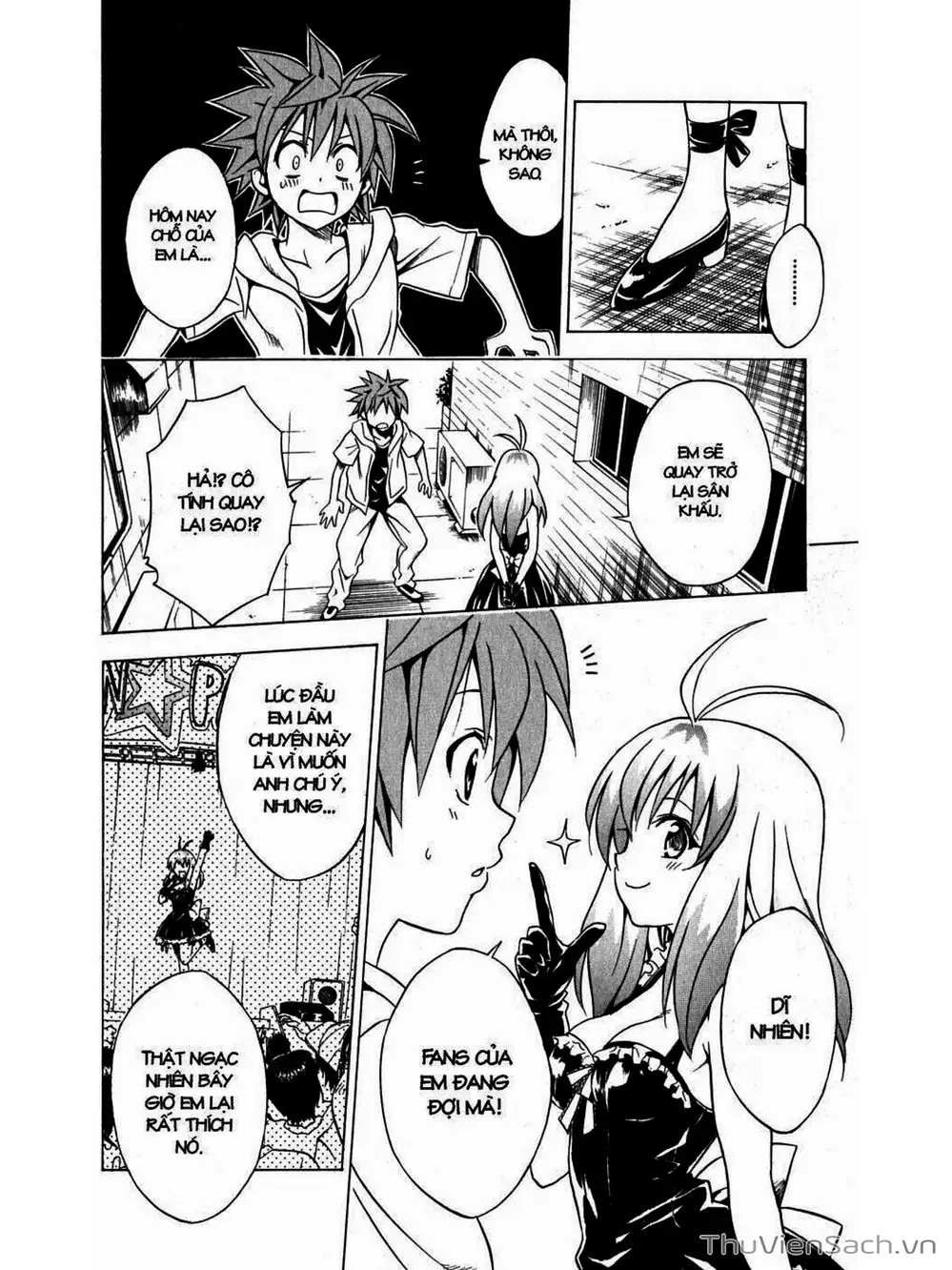 Truyện Tranh Bóng Tối Hoàng Kim - To Love Ru Darkness trang 8