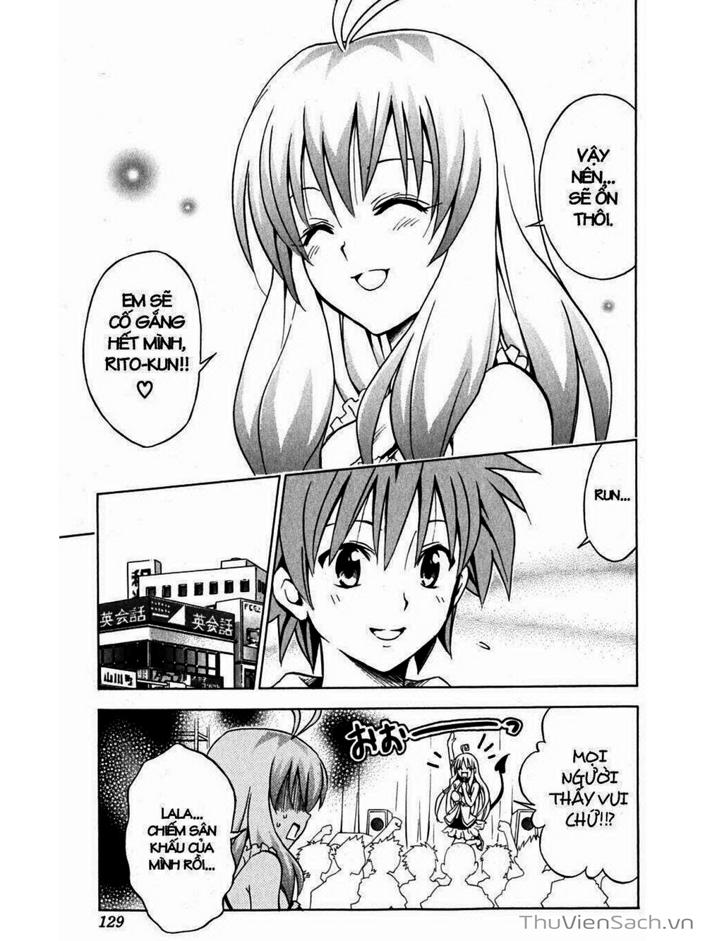 Truyện Tranh Bóng Tối Hoàng Kim - To Love Ru Darkness trang 8