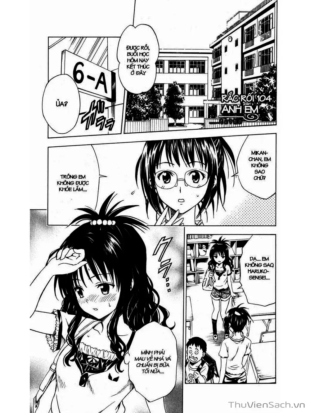 Truyện Tranh Bóng Tối Hoàng Kim - To Love Ru Darkness trang 8