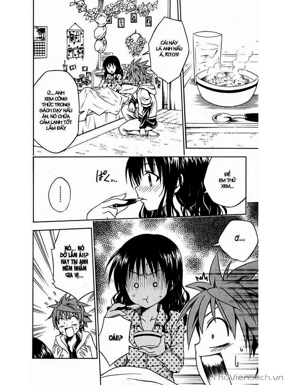 Truyện Tranh Bóng Tối Hoàng Kim - To Love Ru Darkness trang 8