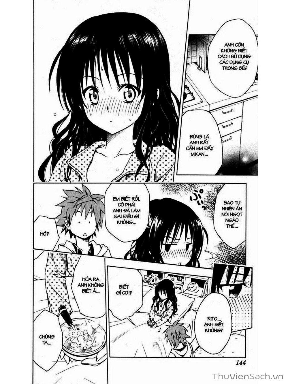 Truyện Tranh Bóng Tối Hoàng Kim - To Love Ru Darkness trang 8