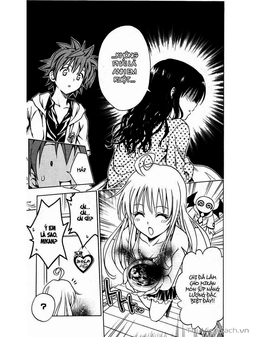 Truyện Tranh Bóng Tối Hoàng Kim - To Love Ru Darkness trang 8