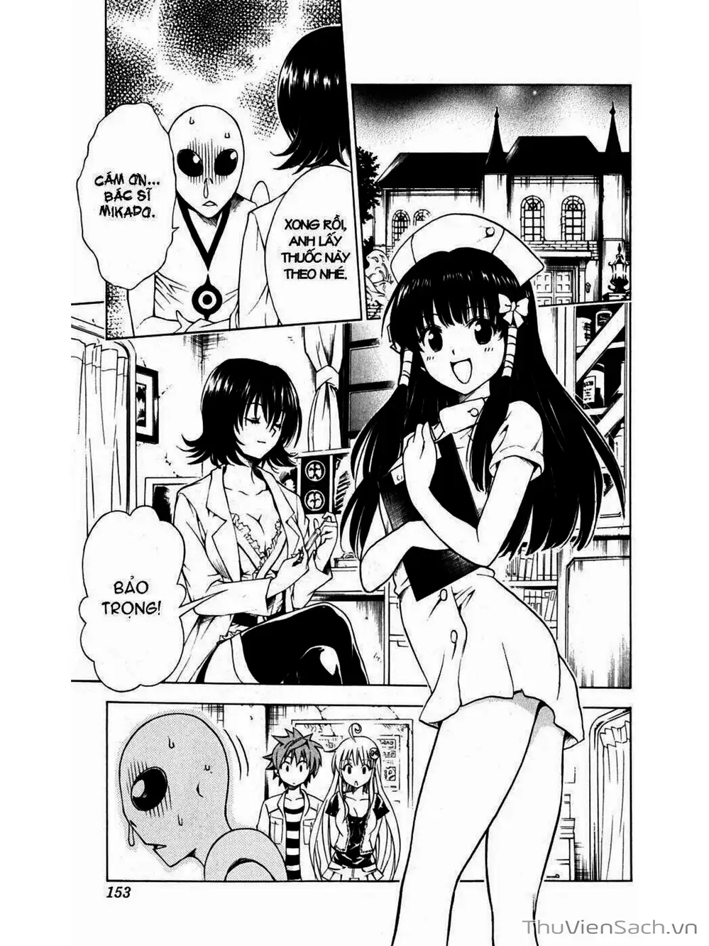 Truyện Tranh Bóng Tối Hoàng Kim - To Love Ru Darkness trang 8