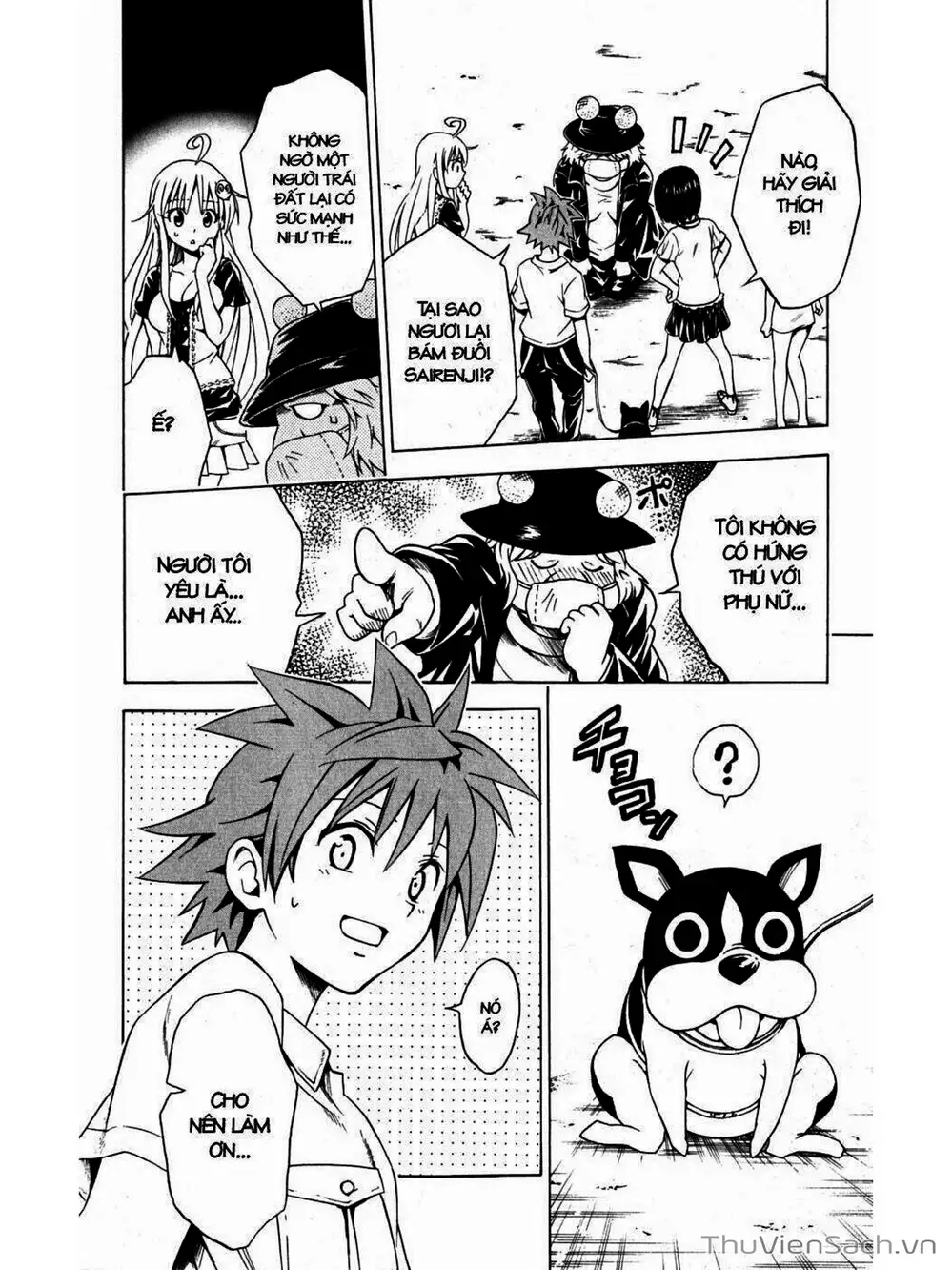 Truyện Tranh Bóng Tối Hoàng Kim - To Love Ru Darkness trang 8