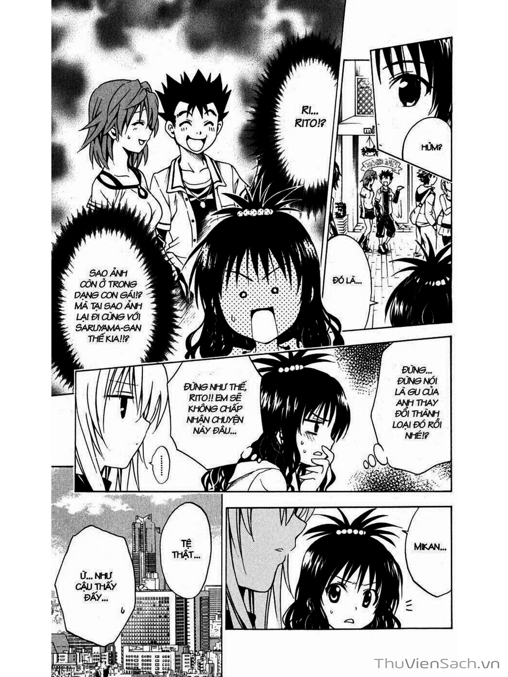 Truyện Tranh Bóng Tối Hoàng Kim - To Love Ru Darkness trang 8