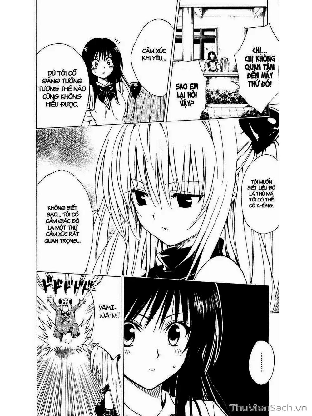 Truyện Tranh Bóng Tối Hoàng Kim - To Love Ru Darkness trang 8
