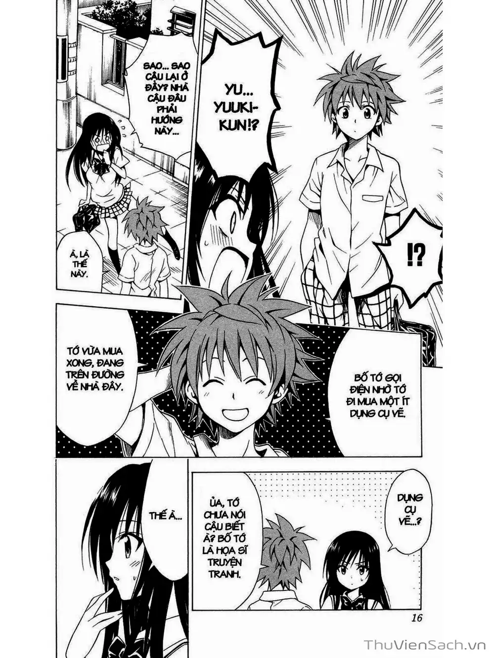 Truyện Tranh Bóng Tối Hoàng Kim - To Love Ru Darkness trang 8