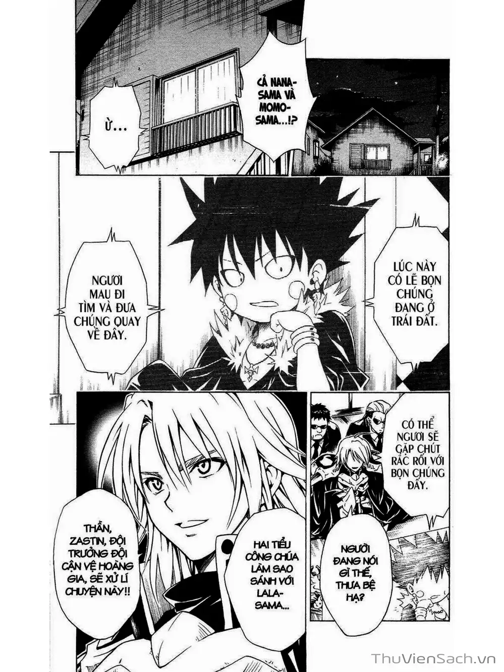 Truyện Tranh Bóng Tối Hoàng Kim - To Love Ru Darkness trang 8