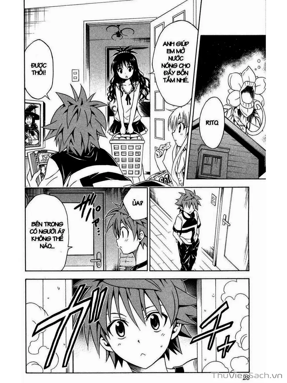 Truyện Tranh Bóng Tối Hoàng Kim - To Love Ru Darkness trang 8