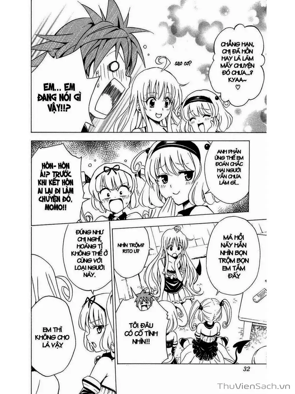 Truyện Tranh Bóng Tối Hoàng Kim - To Love Ru Darkness trang 8