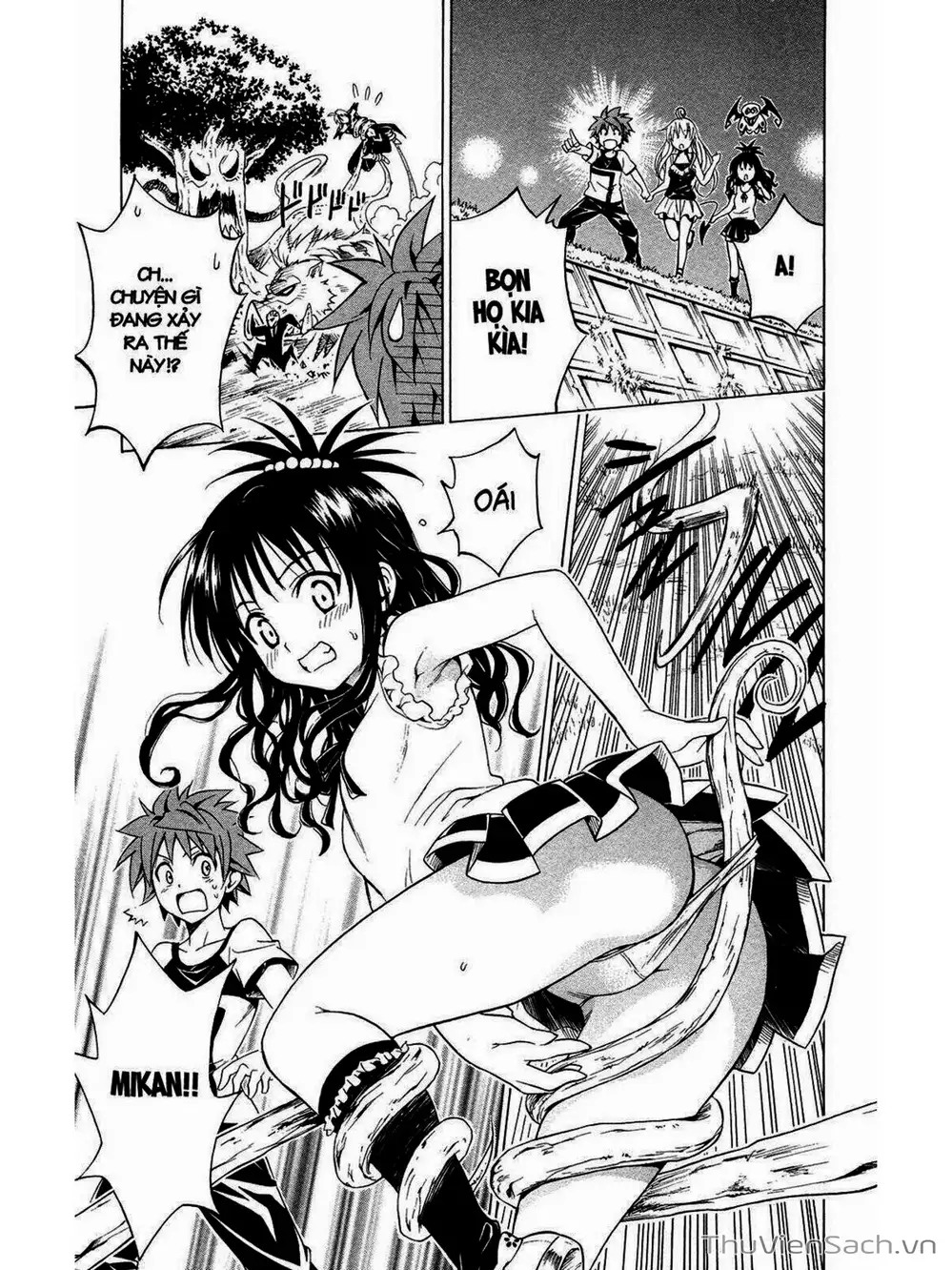 Truyện Tranh Bóng Tối Hoàng Kim - To Love Ru Darkness trang 8