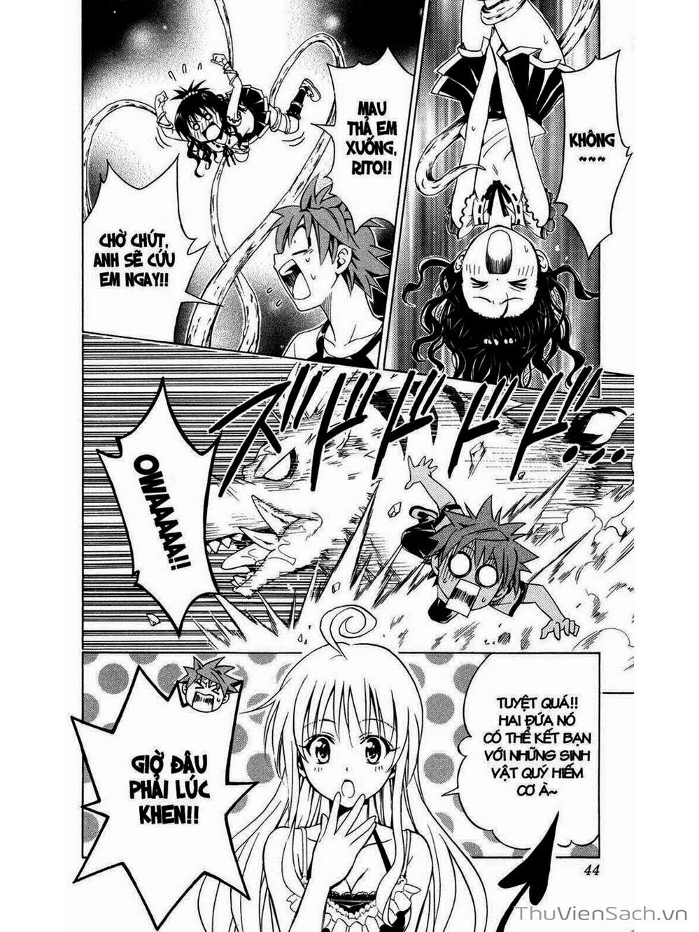 Truyện Tranh Bóng Tối Hoàng Kim - To Love Ru Darkness trang 8