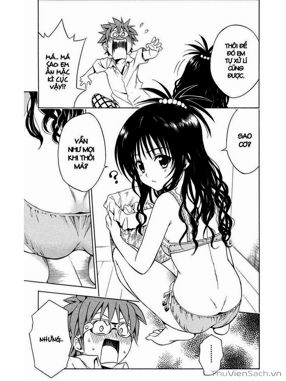 Truyện Tranh Bóng Tối Hoàng Kim - To Love Ru Darkness trang 8