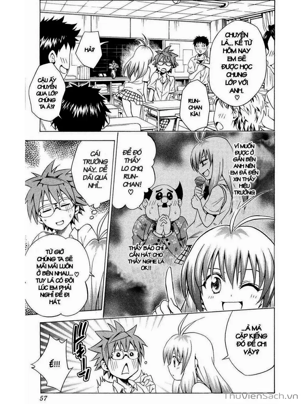 Truyện Tranh Bóng Tối Hoàng Kim - To Love Ru Darkness trang 8