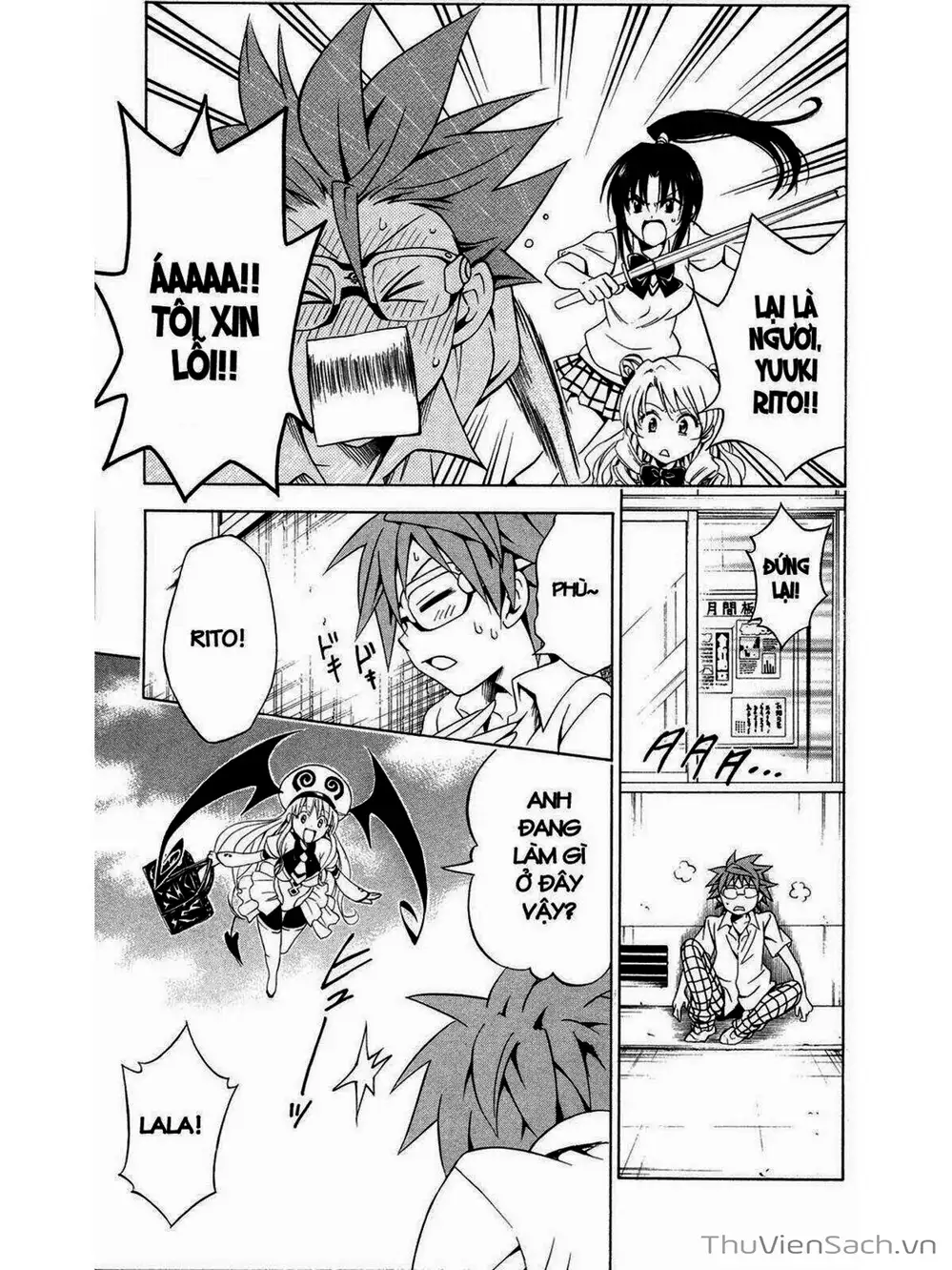 Truyện Tranh Bóng Tối Hoàng Kim - To Love Ru Darkness trang 8