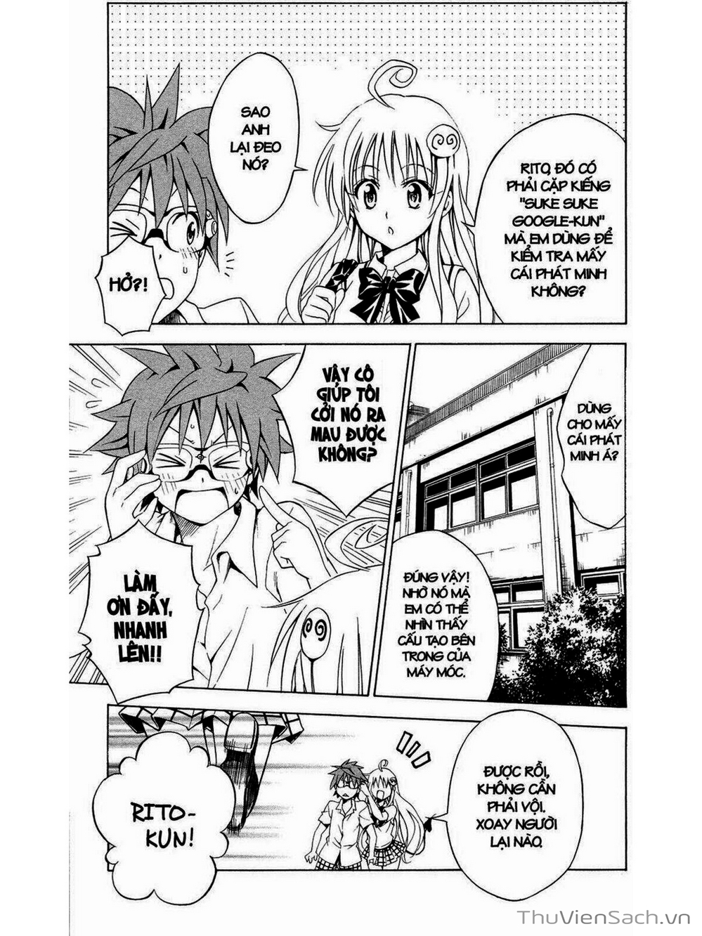 Truyện Tranh Bóng Tối Hoàng Kim - To Love Ru Darkness trang 8