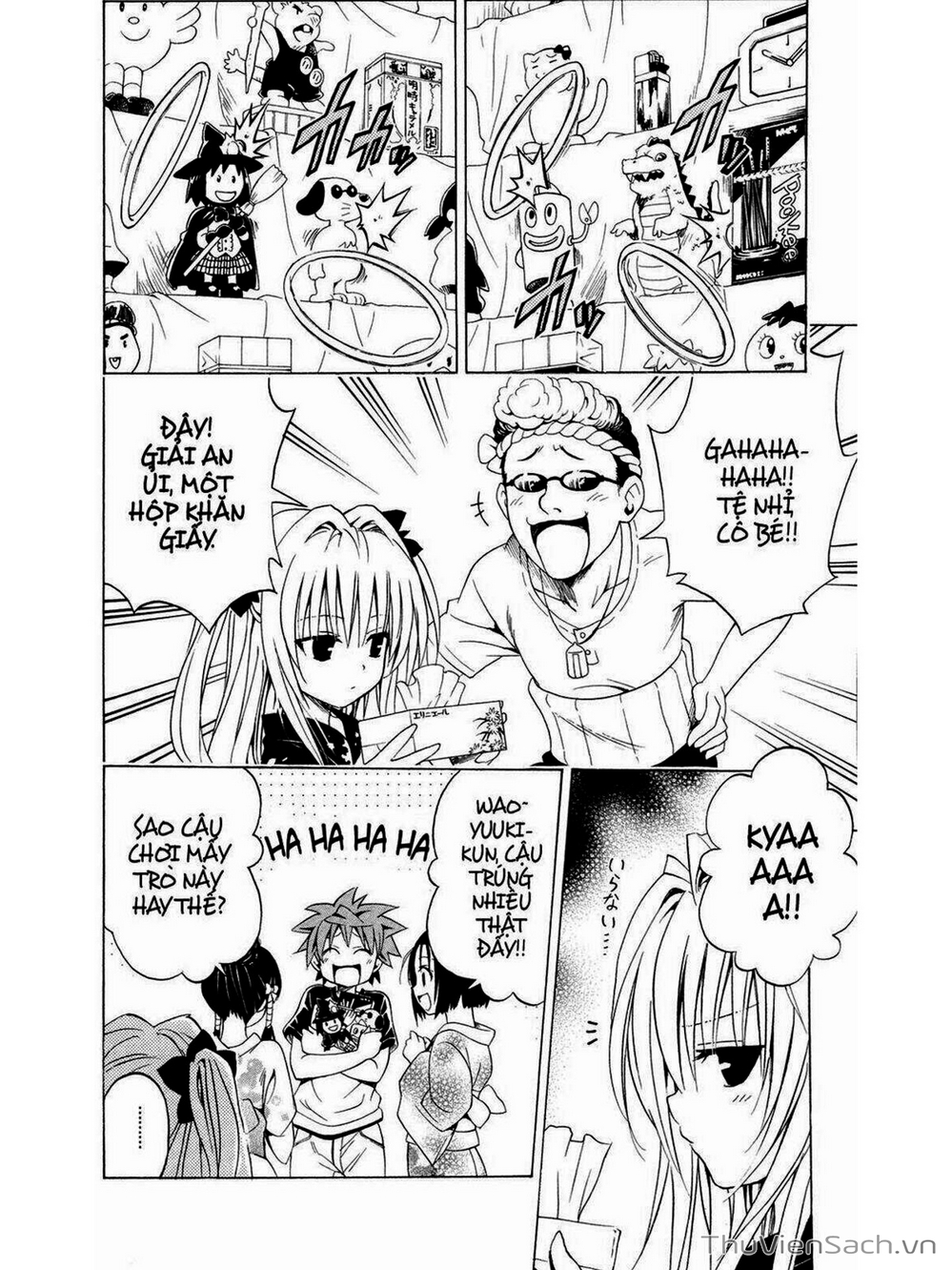 Truyện Tranh Bóng Tối Hoàng Kim - To Love Ru Darkness trang 8