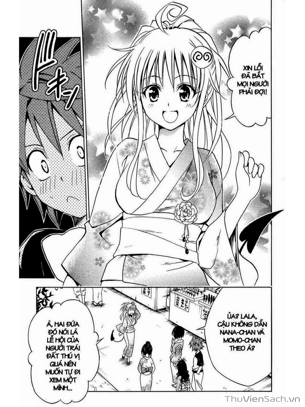 Truyện Tranh Bóng Tối Hoàng Kim - To Love Ru Darkness trang 8