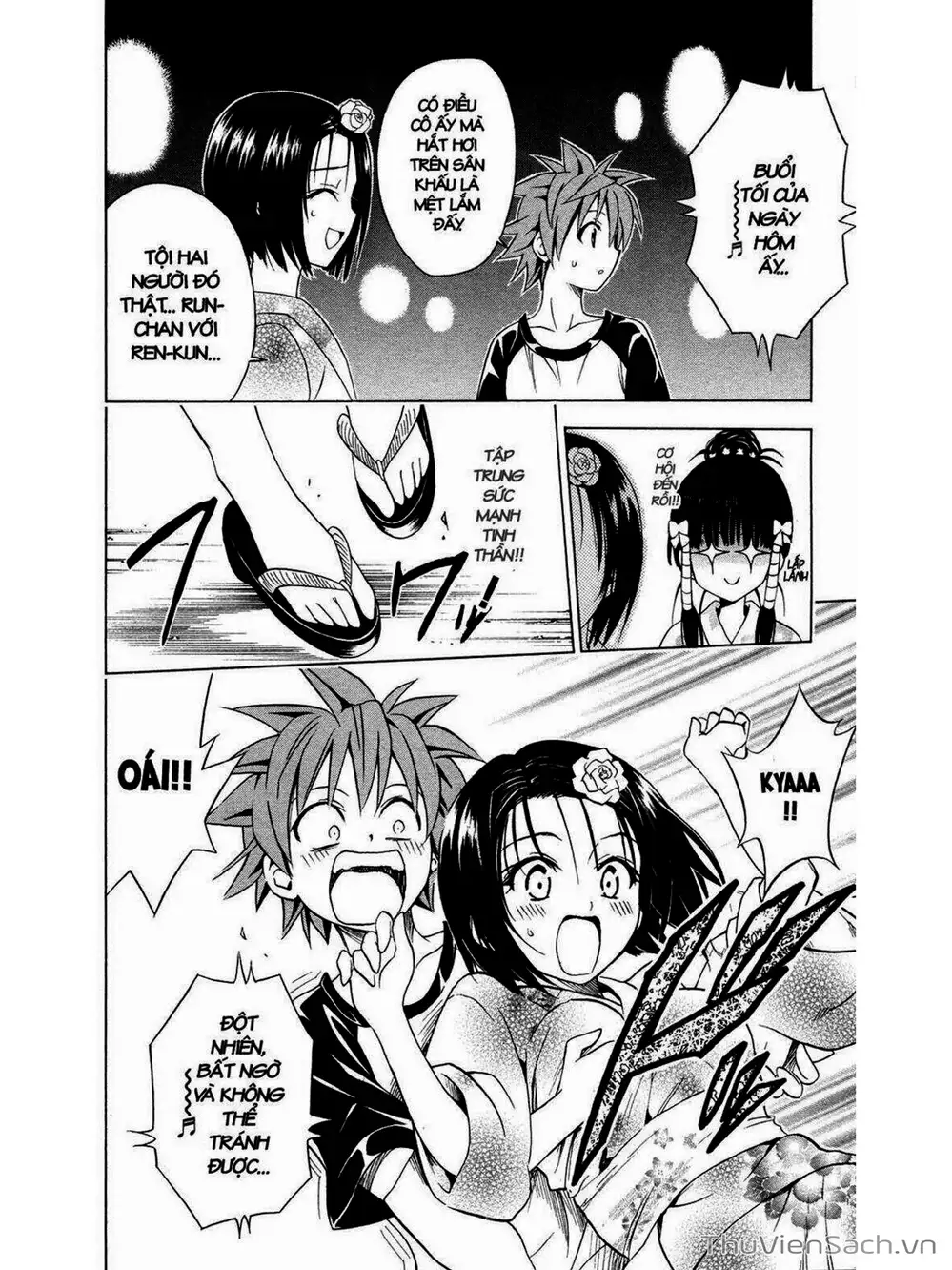 Truyện Tranh Bóng Tối Hoàng Kim - To Love Ru Darkness trang 8