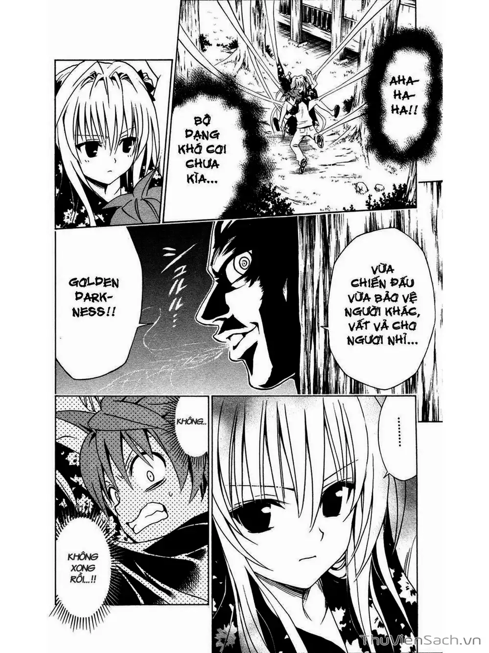 Truyện Tranh Bóng Tối Hoàng Kim - To Love Ru Darkness trang 8