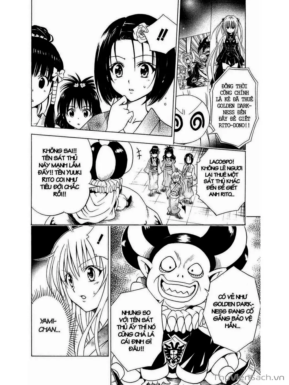 Truyện Tranh Bóng Tối Hoàng Kim - To Love Ru Darkness trang 8