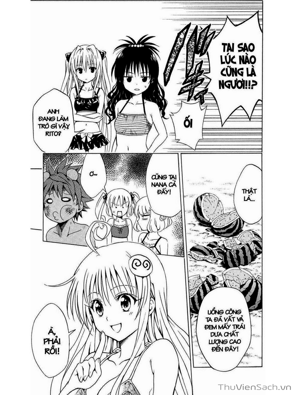 Truyện Tranh Bóng Tối Hoàng Kim - To Love Ru Darkness trang 8