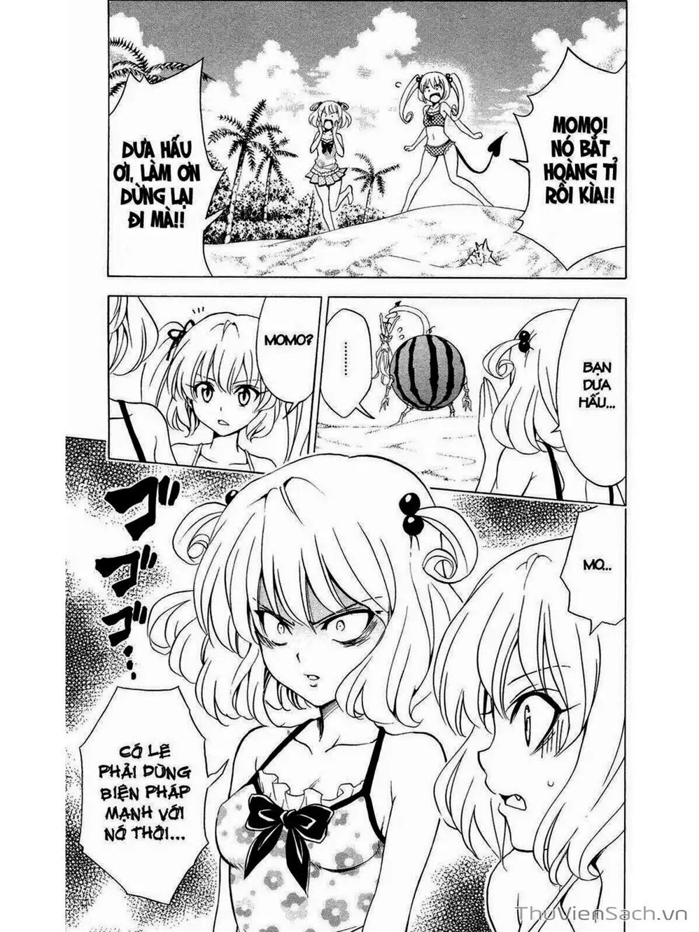 Truyện Tranh Bóng Tối Hoàng Kim - To Love Ru Darkness trang 8