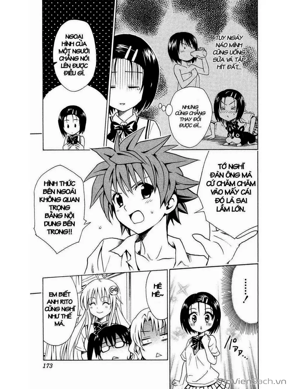 Truyện Tranh Bóng Tối Hoàng Kim - To Love Ru Darkness trang 8