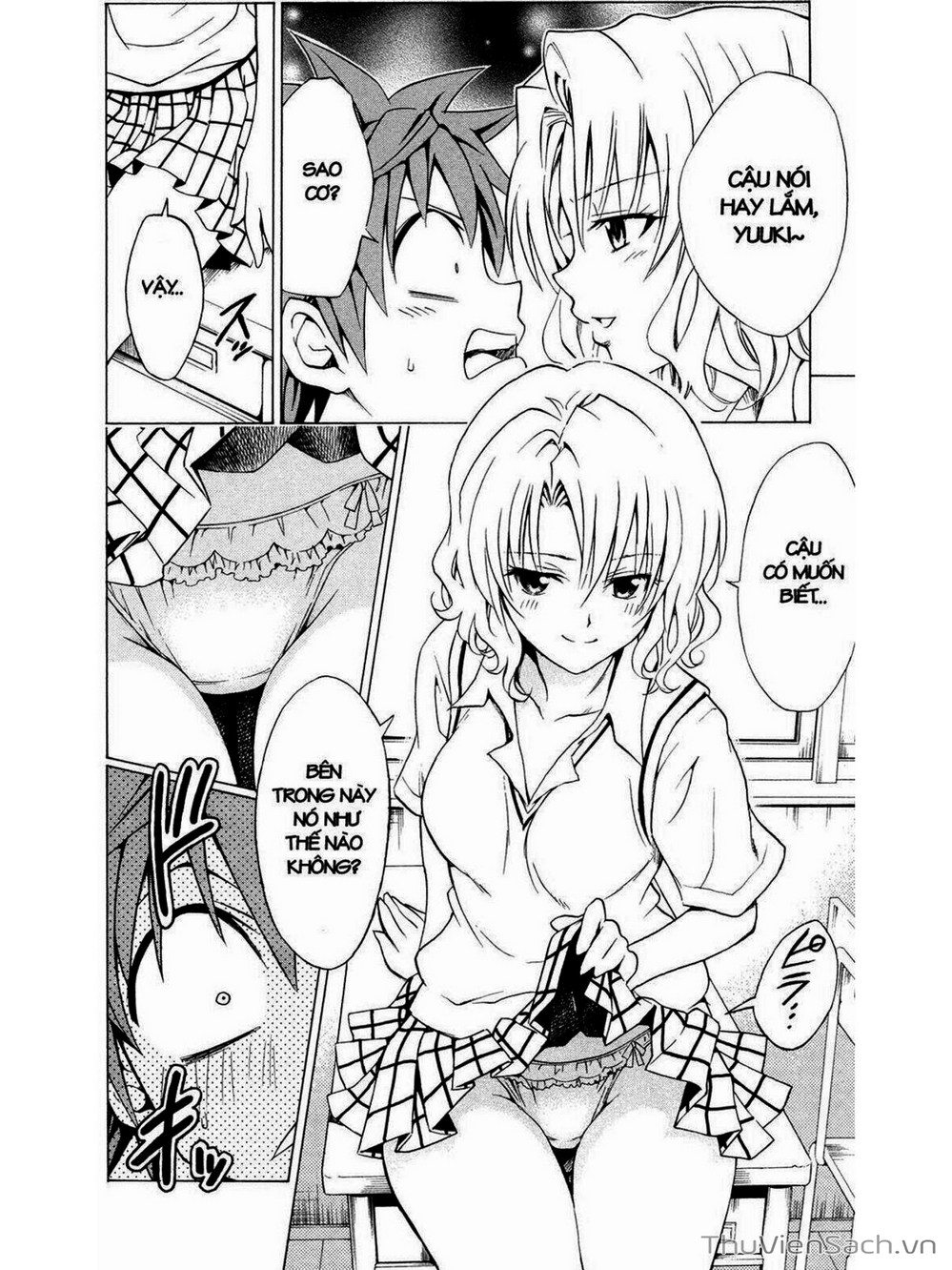 Truyện Tranh Bóng Tối Hoàng Kim - To Love Ru Darkness trang 8