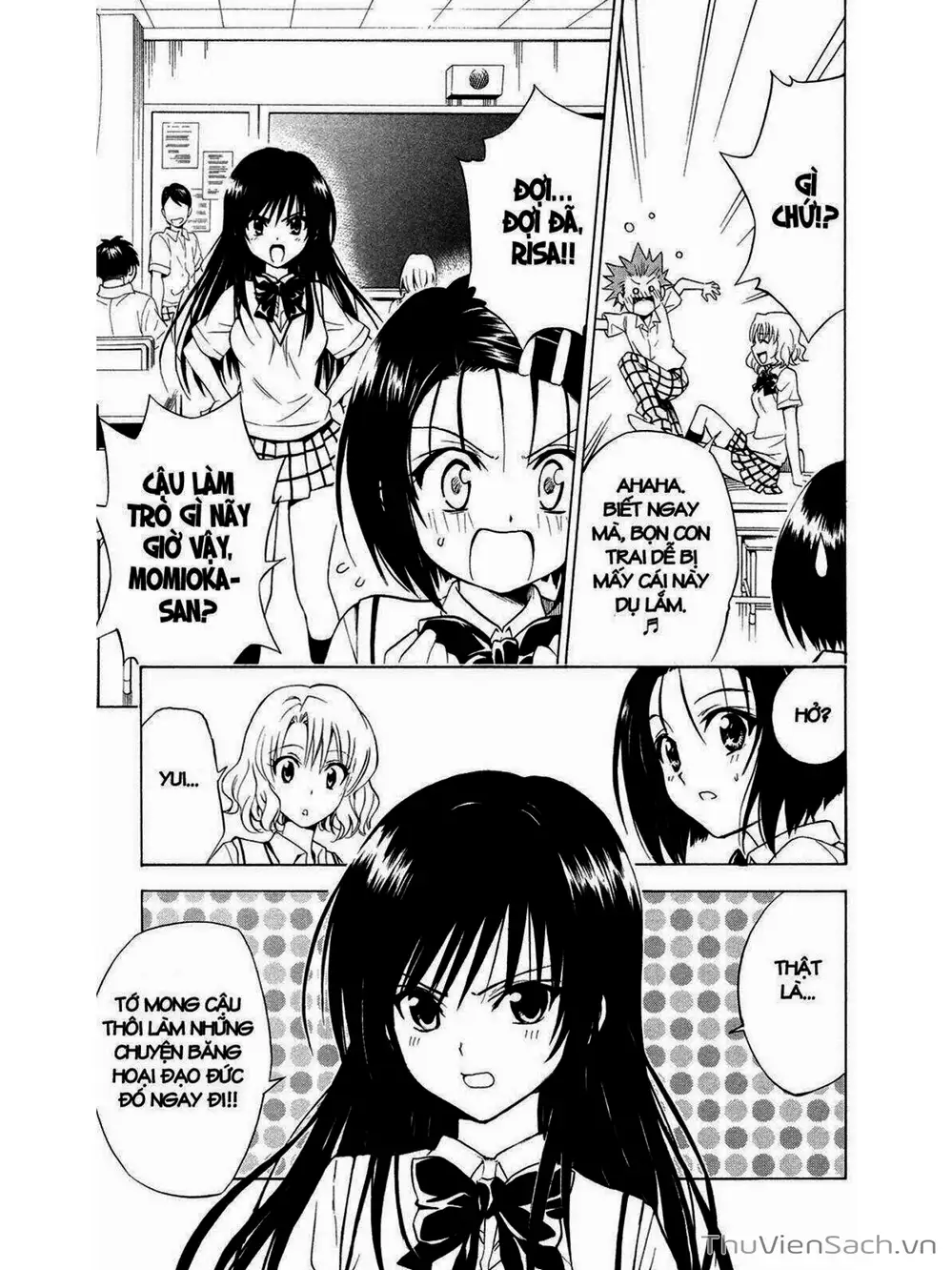 Truyện Tranh Bóng Tối Hoàng Kim - To Love Ru Darkness trang 8