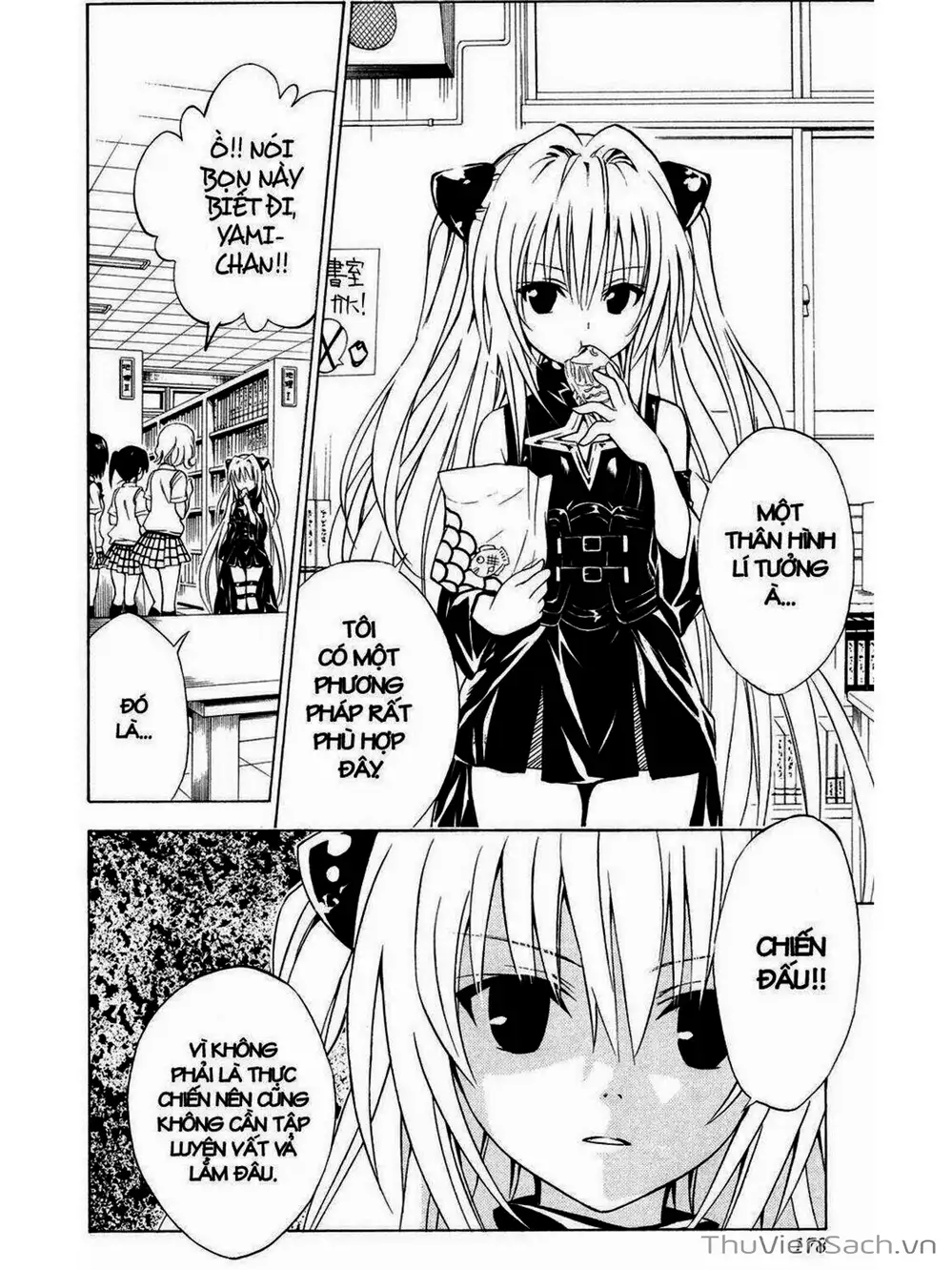 Truyện Tranh Bóng Tối Hoàng Kim - To Love Ru Darkness trang 8