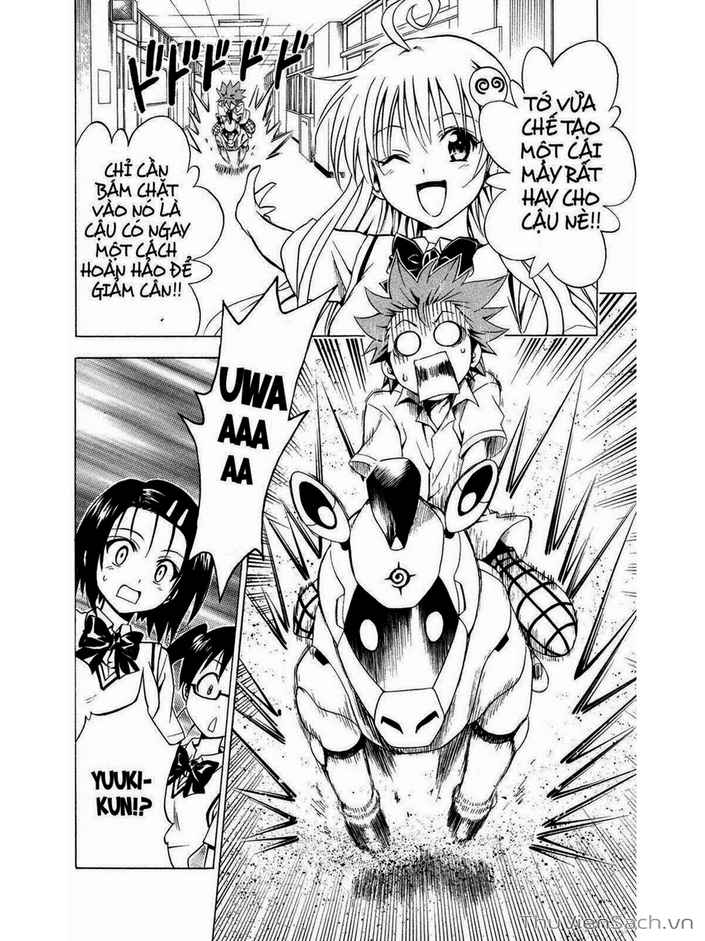 Truyện Tranh Bóng Tối Hoàng Kim - To Love Ru Darkness trang 8