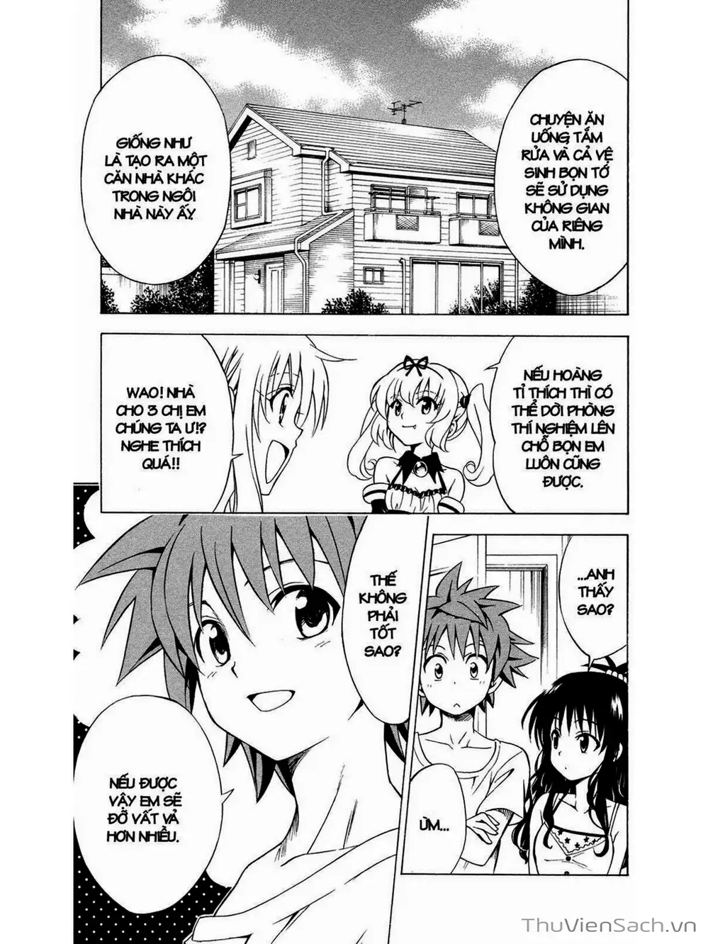 Truyện Tranh Bóng Tối Hoàng Kim - To Love Ru Darkness trang 8