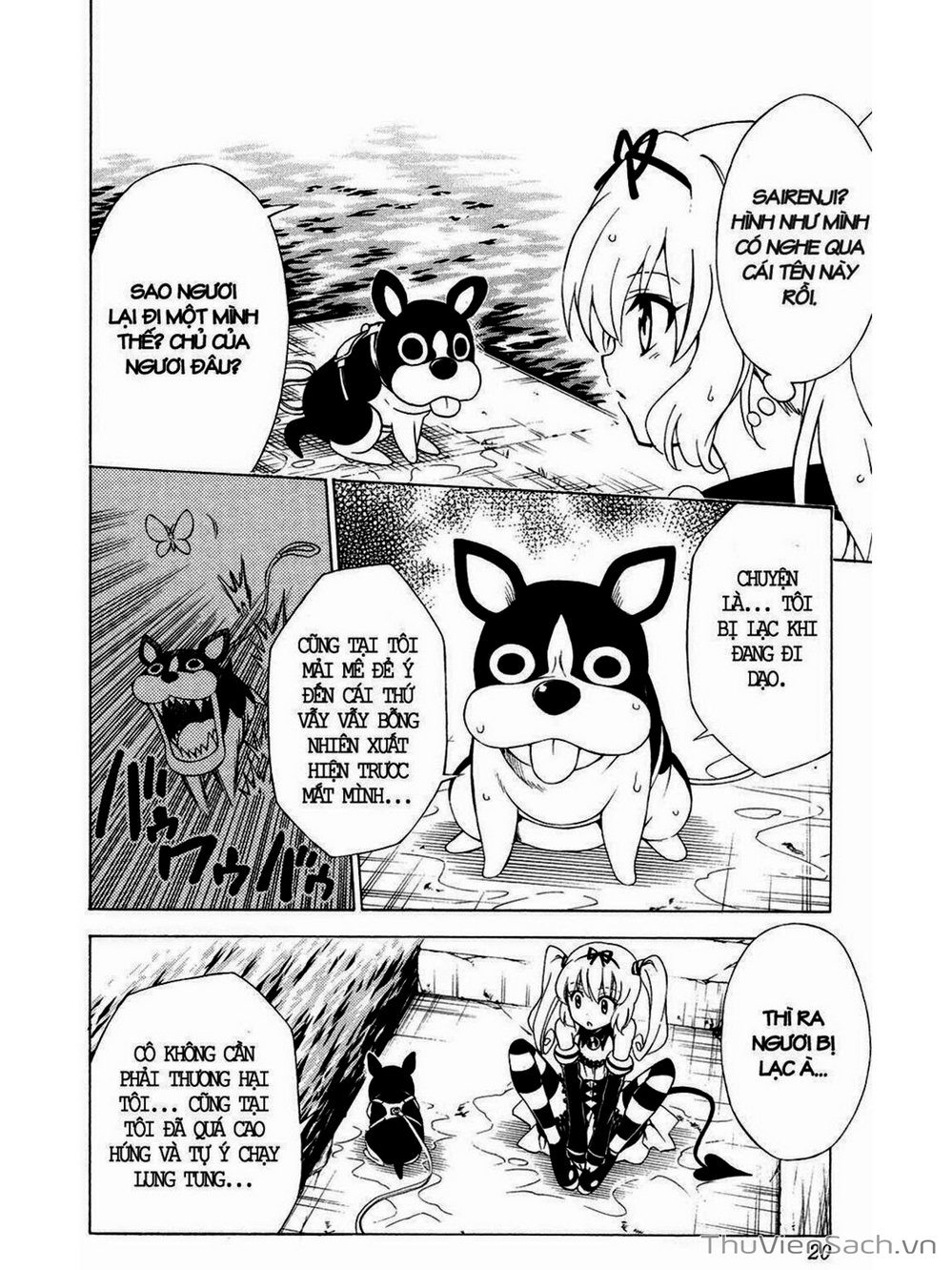 Truyện Tranh Bóng Tối Hoàng Kim - To Love Ru Darkness trang 8