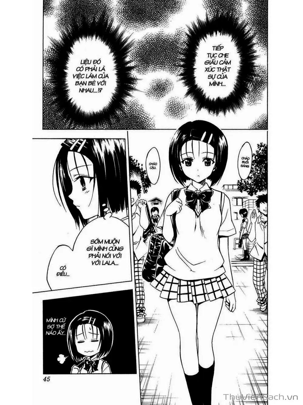 Truyện Tranh Bóng Tối Hoàng Kim - To Love Ru Darkness trang 8