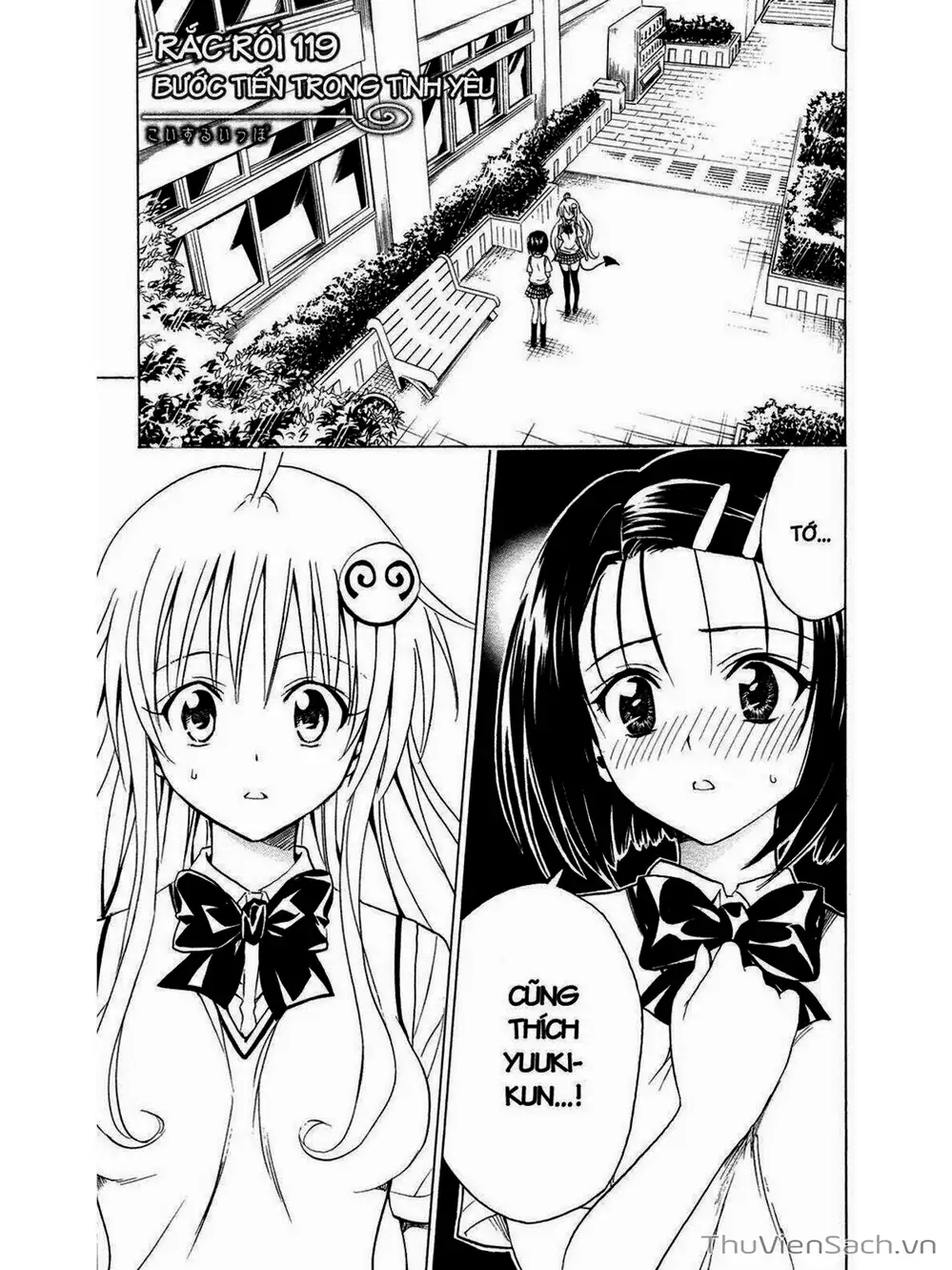 Truyện Tranh Bóng Tối Hoàng Kim - To Love Ru Darkness trang 8
