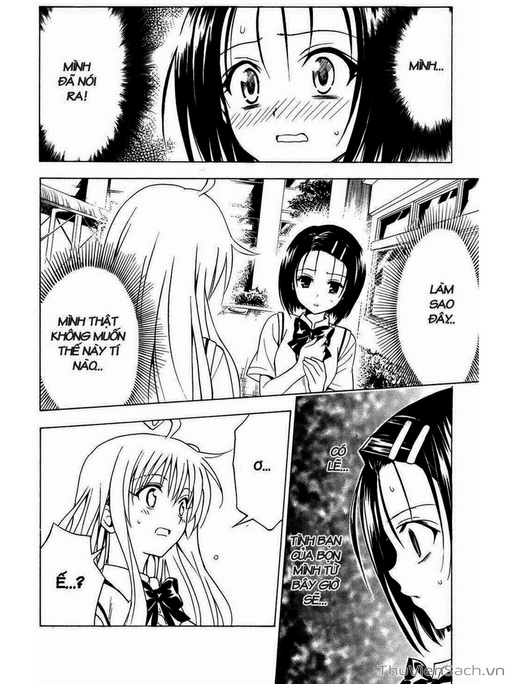 Truyện Tranh Bóng Tối Hoàng Kim - To Love Ru Darkness trang 8