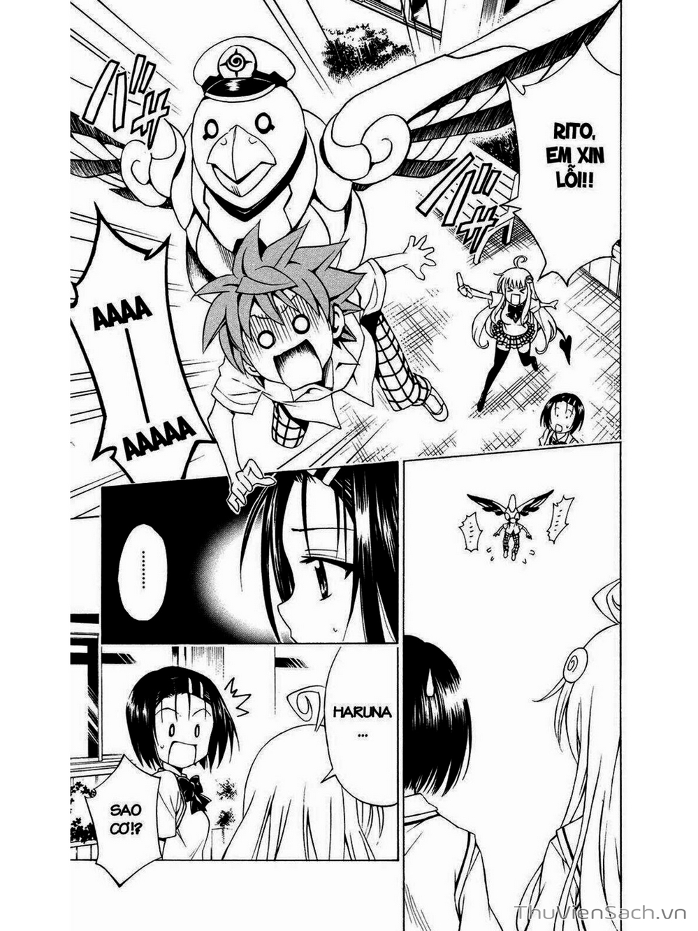 Truyện Tranh Bóng Tối Hoàng Kim - To Love Ru Darkness trang 8