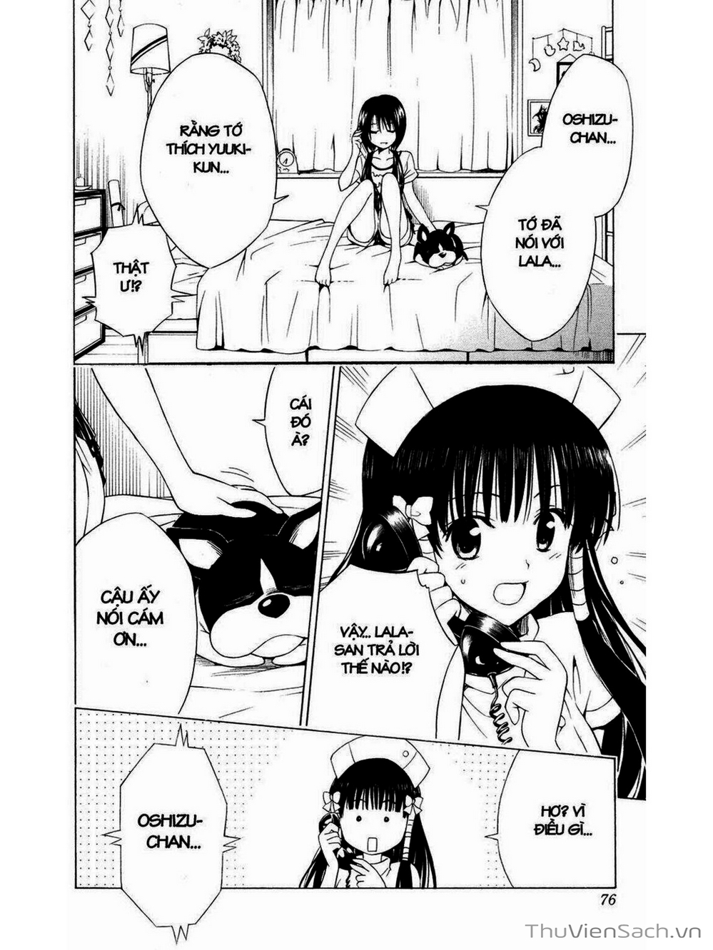 Truyện Tranh Bóng Tối Hoàng Kim - To Love Ru Darkness trang 8