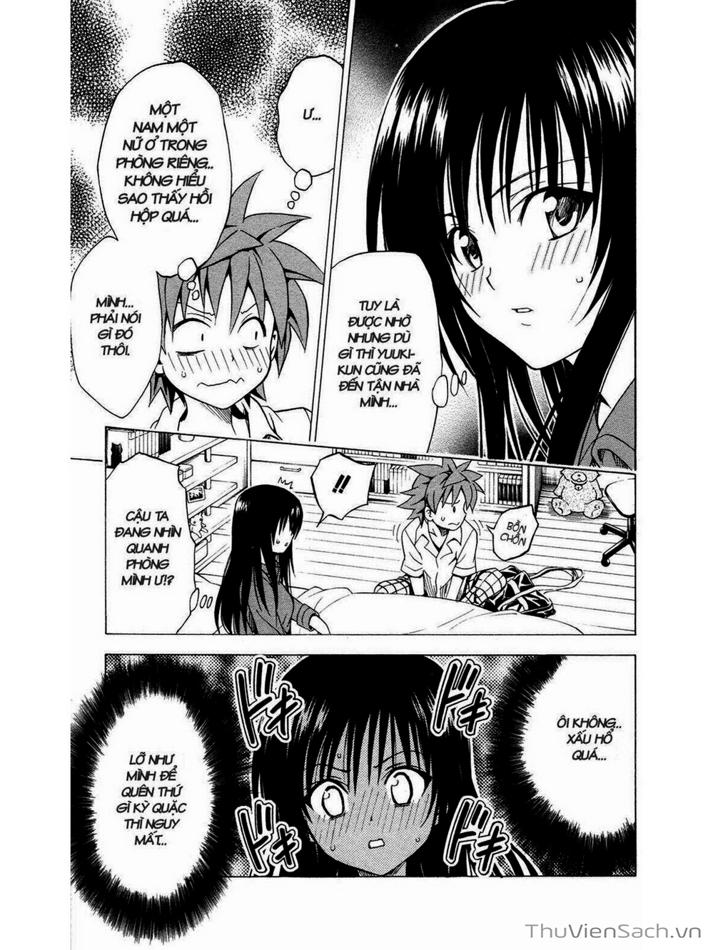 Truyện Tranh Bóng Tối Hoàng Kim - To Love Ru Darkness trang 8