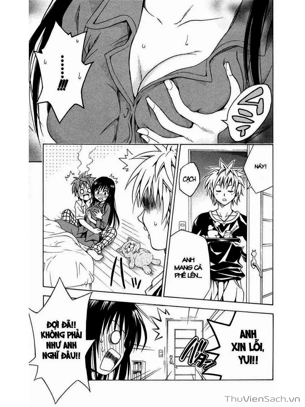 Truyện Tranh Bóng Tối Hoàng Kim - To Love Ru Darkness trang 8