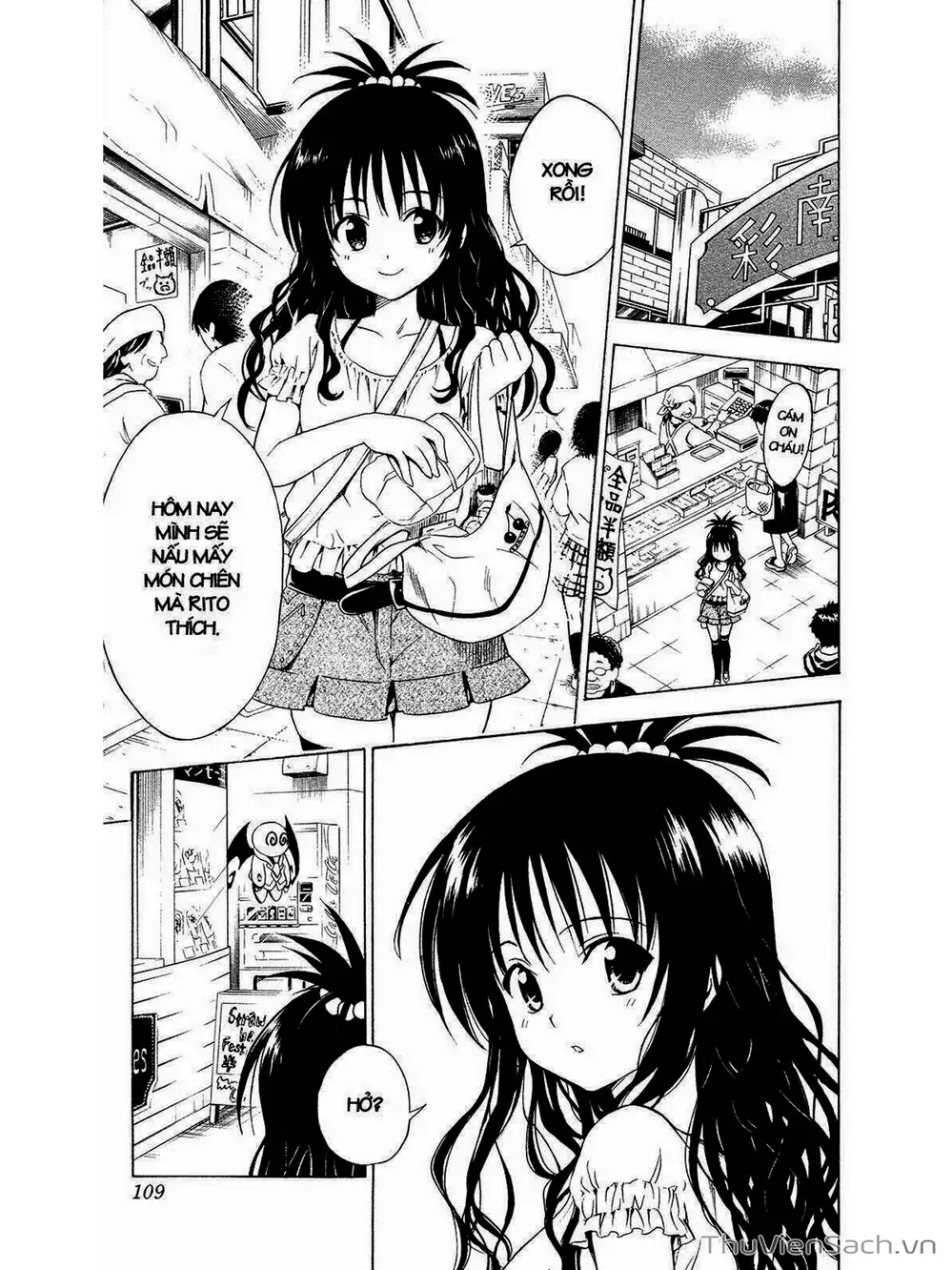 Truyện Tranh Bóng Tối Hoàng Kim - To Love Ru Darkness trang 8