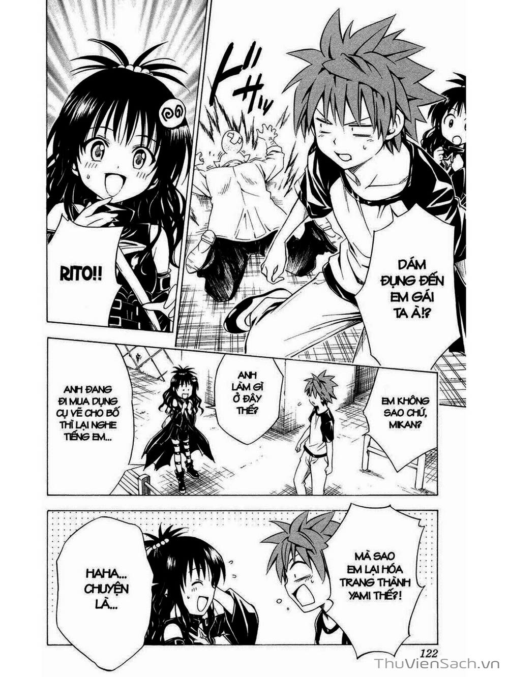 Truyện Tranh Bóng Tối Hoàng Kim - To Love Ru Darkness trang 8