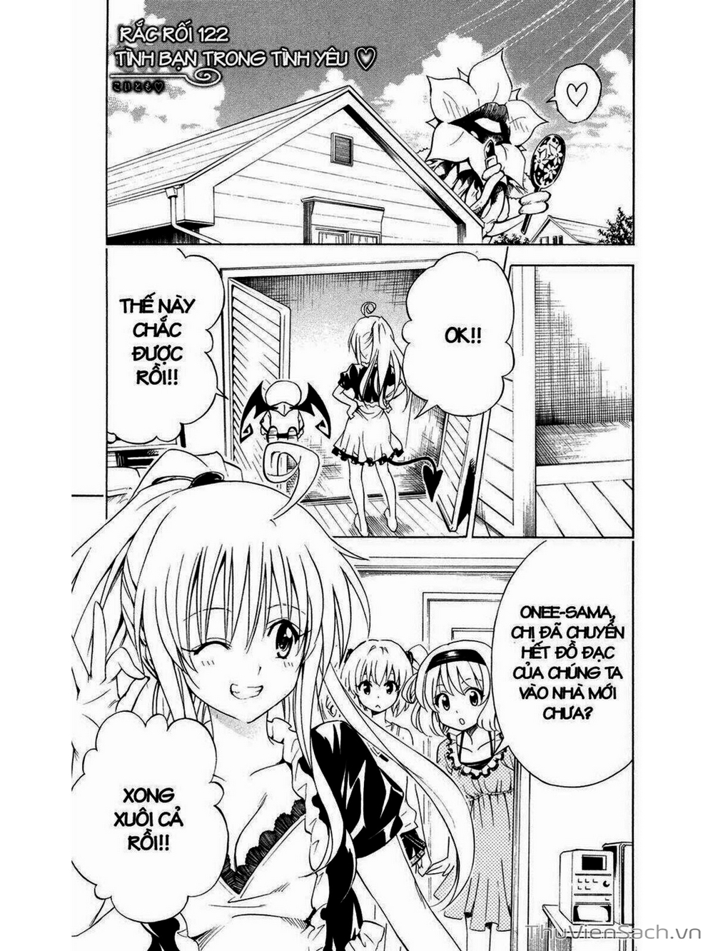 Truyện Tranh Bóng Tối Hoàng Kim - To Love Ru Darkness trang 8