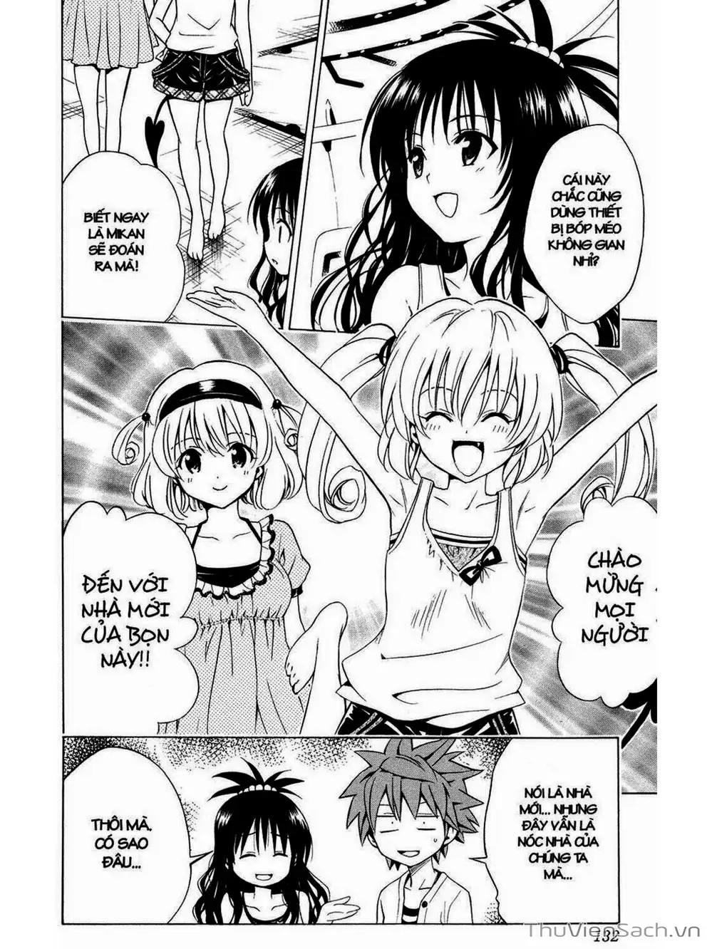 Truyện Tranh Bóng Tối Hoàng Kim - To Love Ru Darkness trang 8