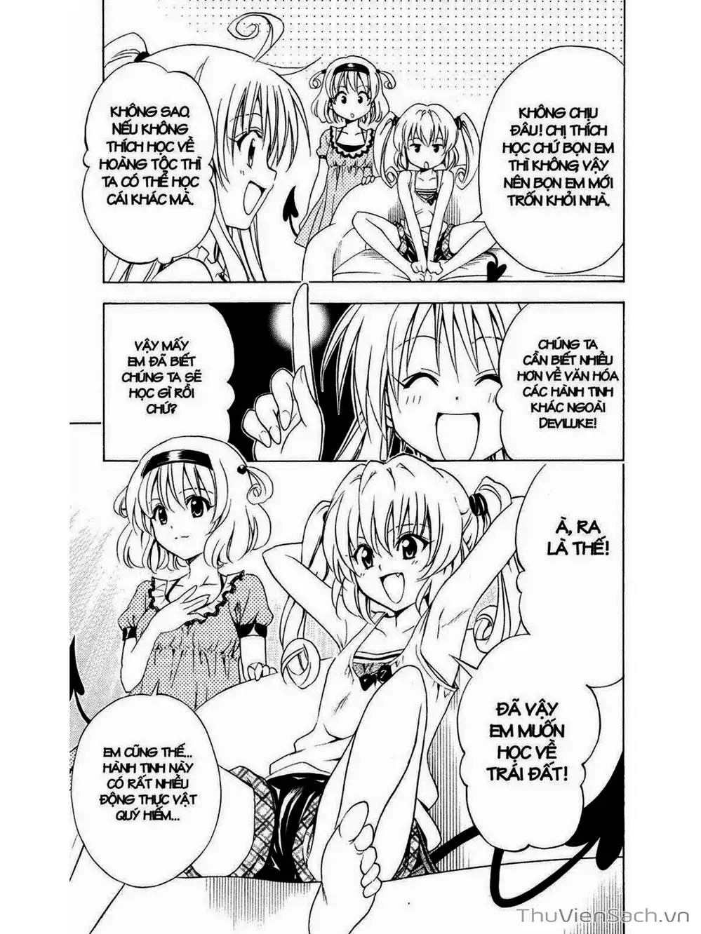 Truyện Tranh Bóng Tối Hoàng Kim - To Love Ru Darkness trang 8